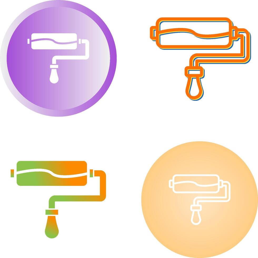 Paint Roller Vector Icon