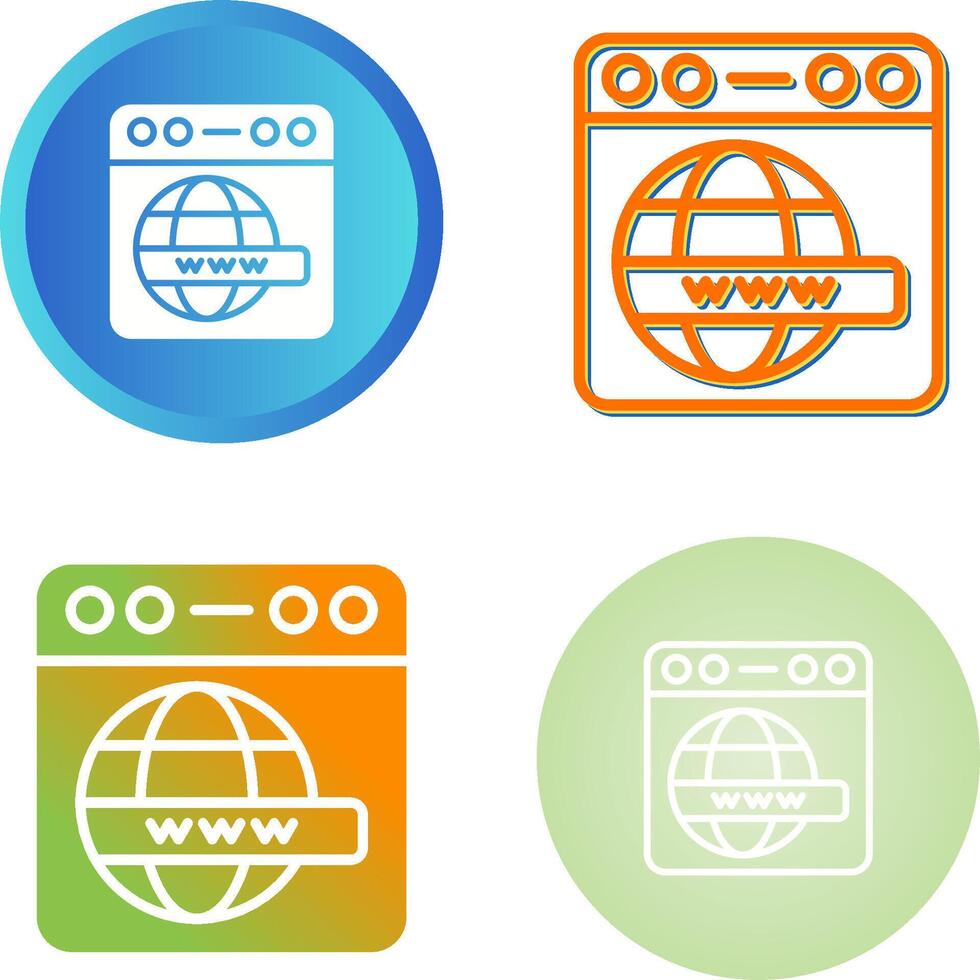 Browser Vector Icon