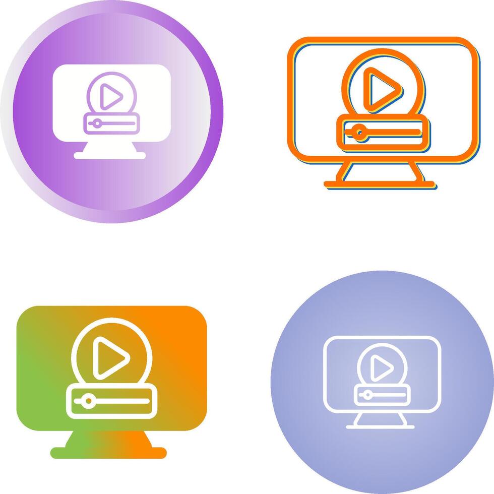 Computer Vector Icon