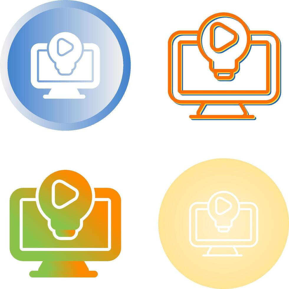 Computer Vector Icon
