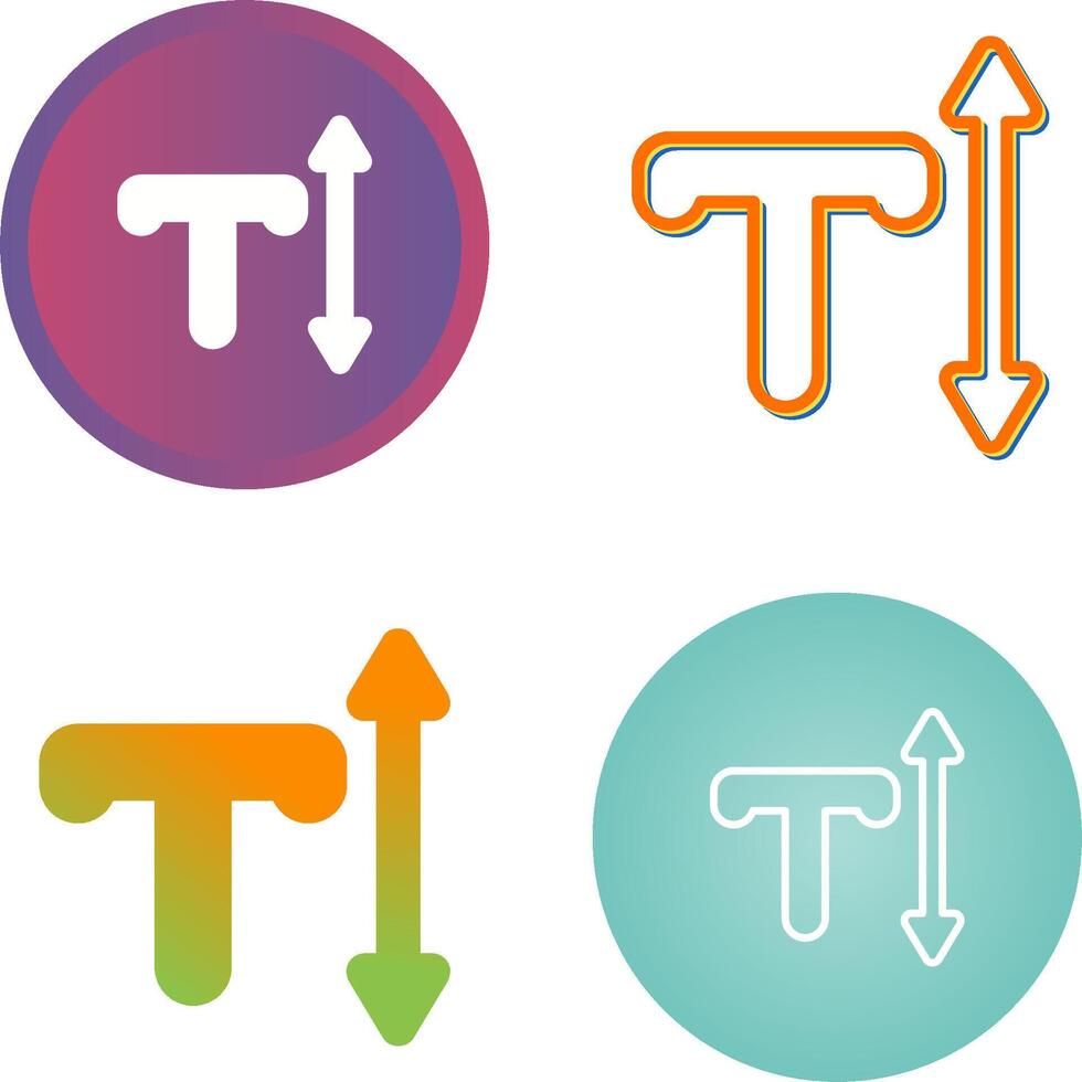 Text Vector Icon