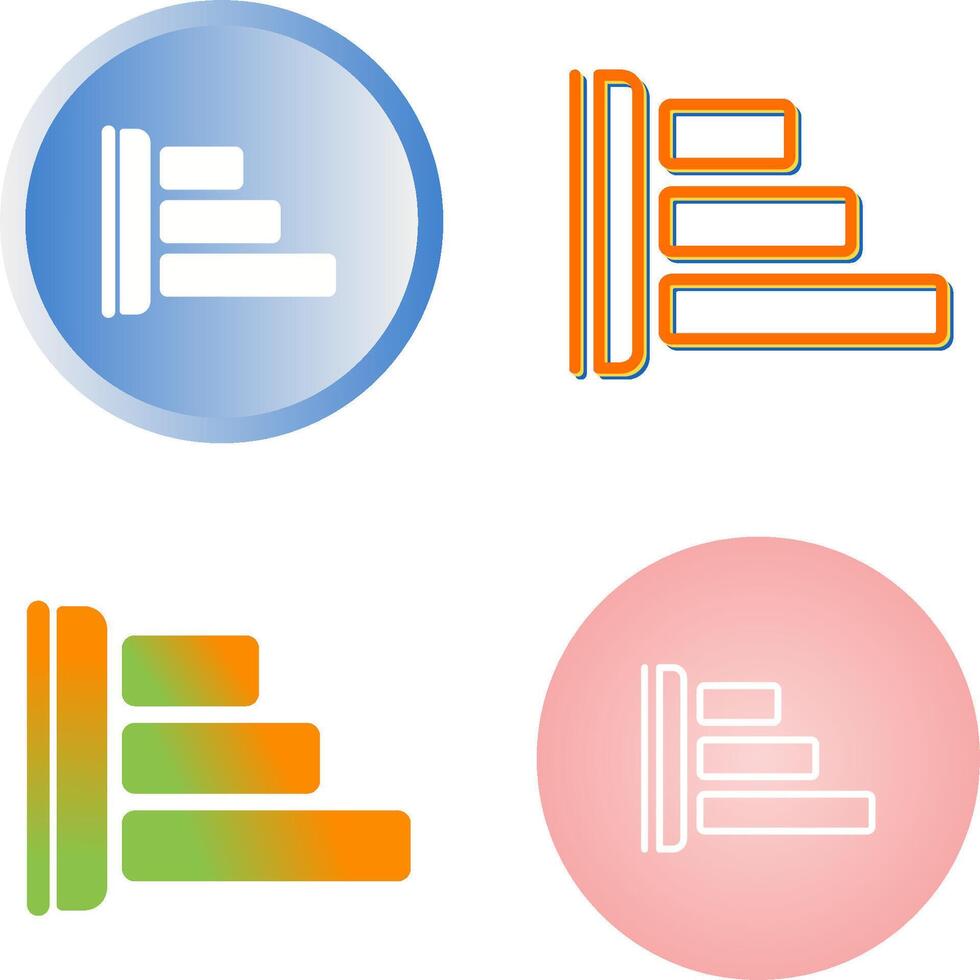 Left Align Vector Icon