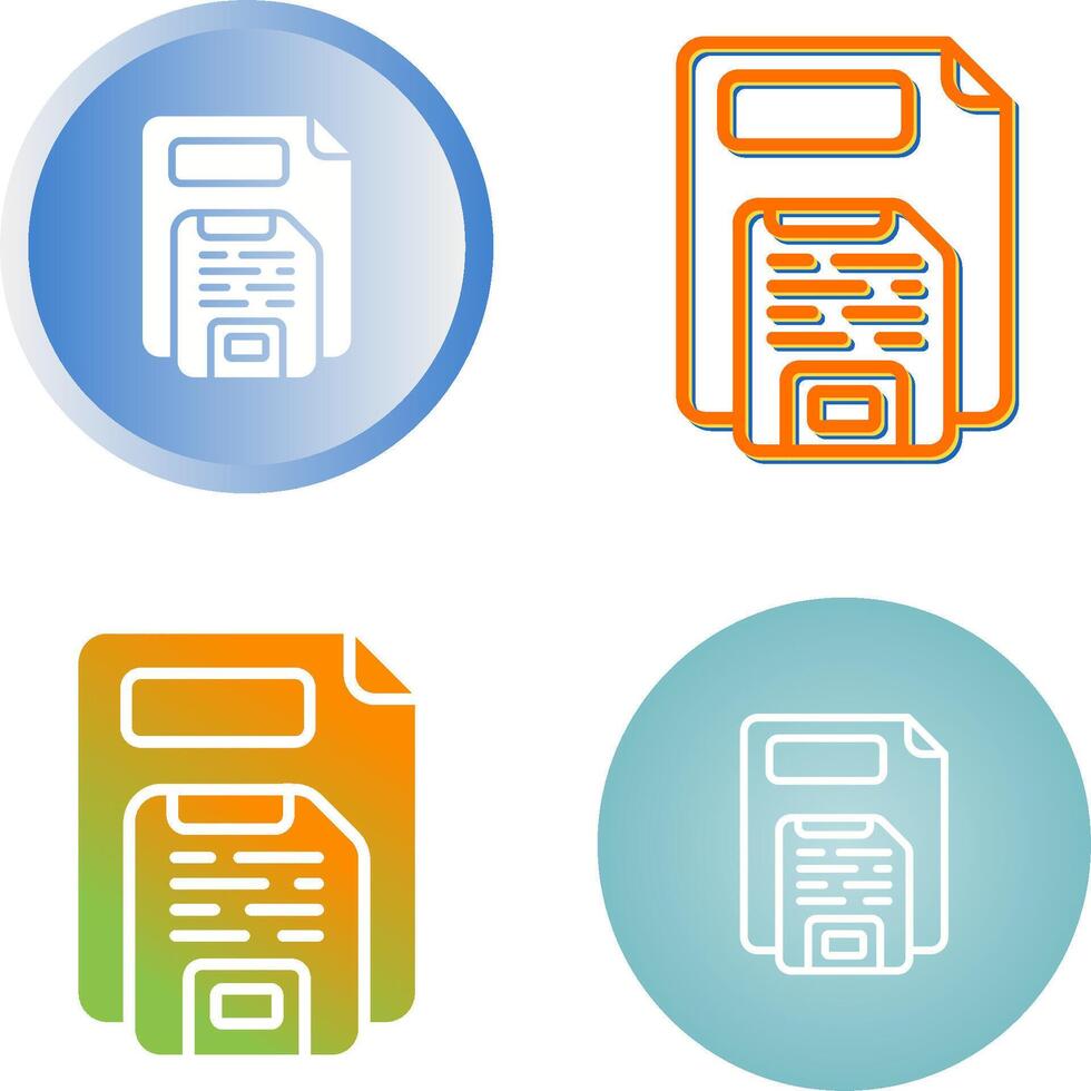 Save Button Vector Icon