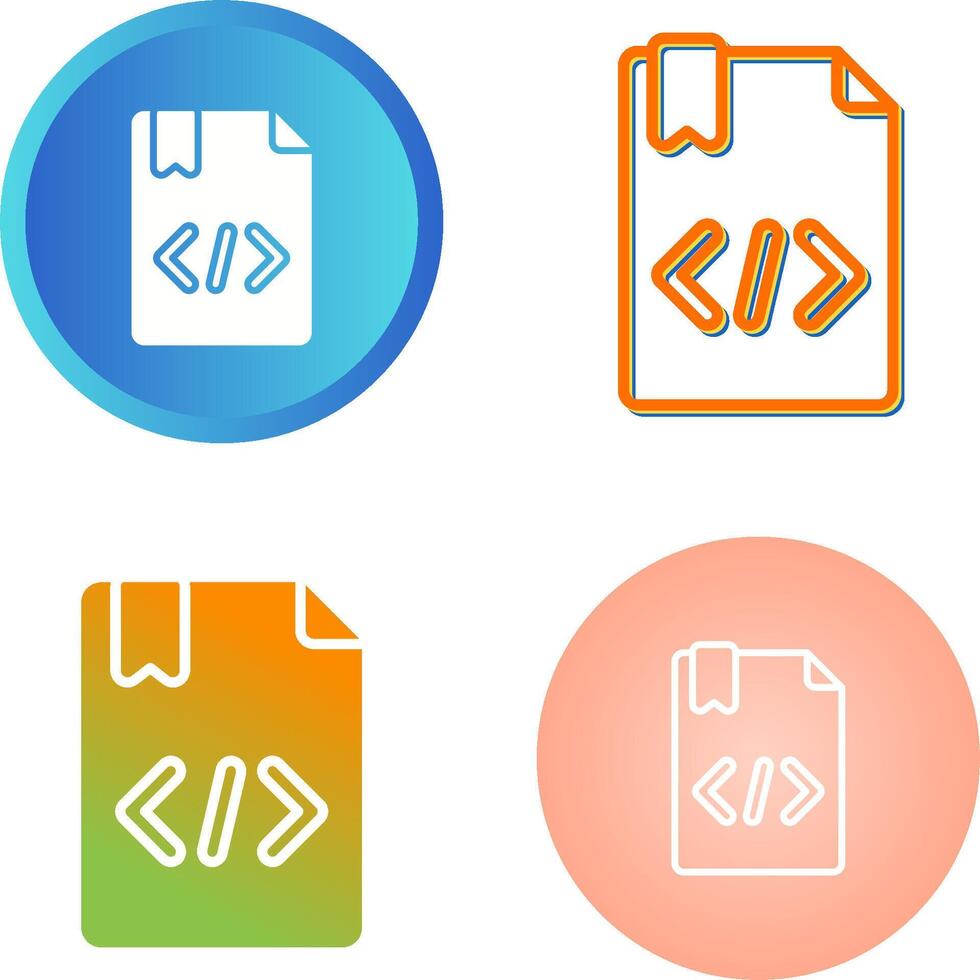 Coding Vector Icon