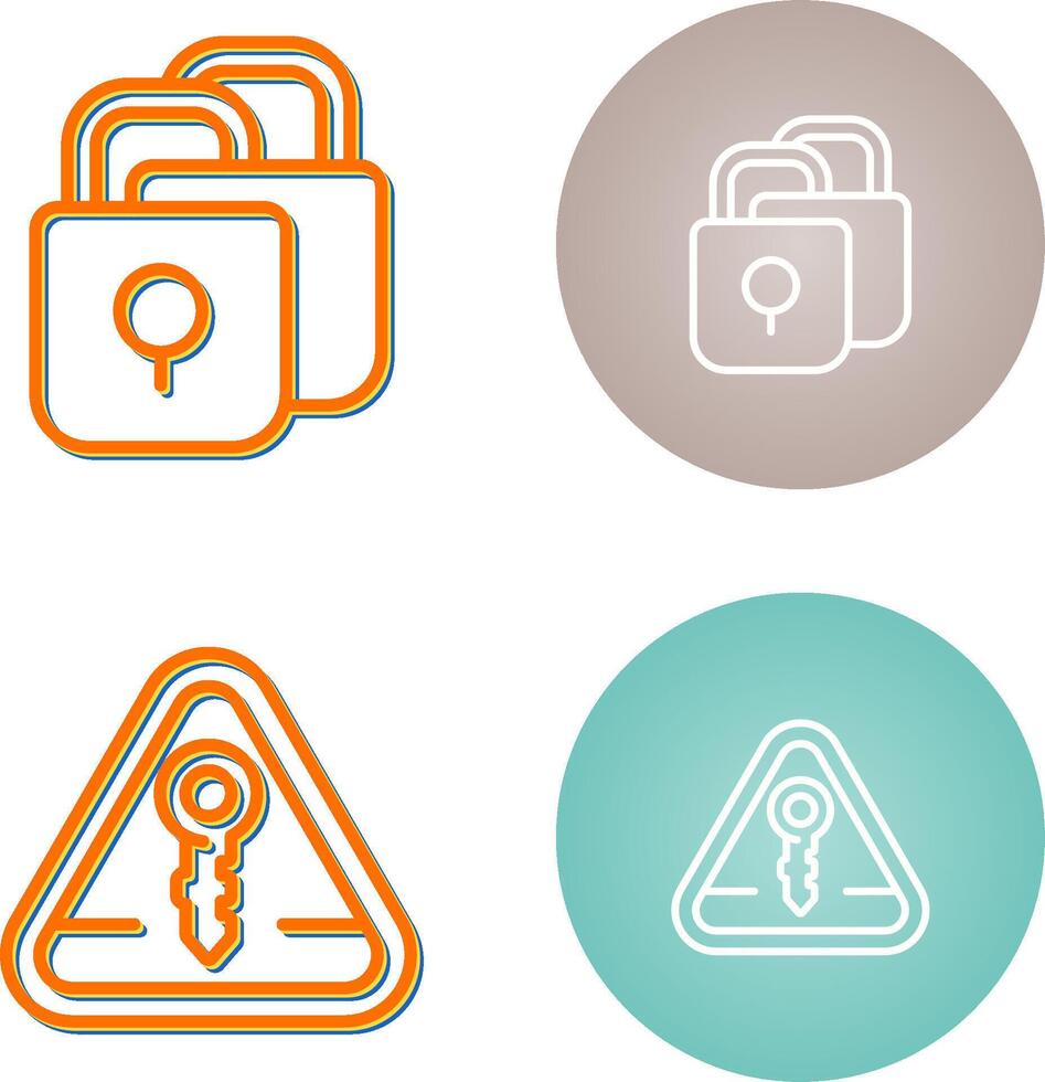 Padlocks Vector Icon