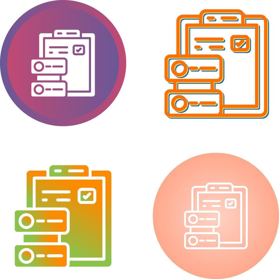 Data Vector Icon