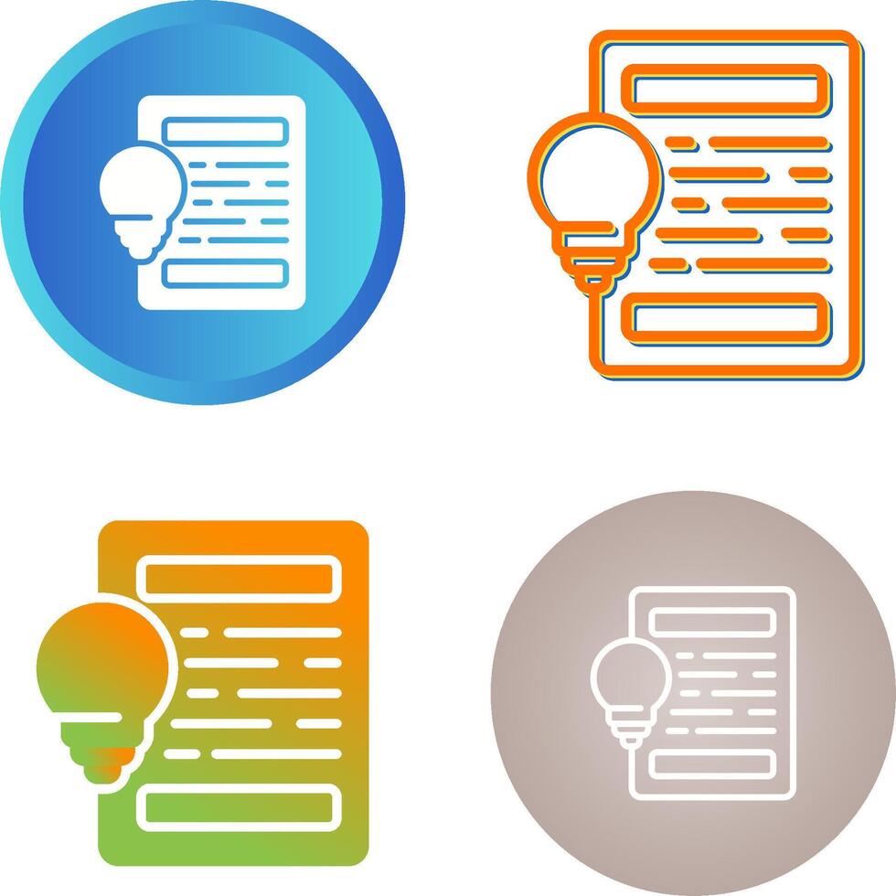 Document Vector Icon