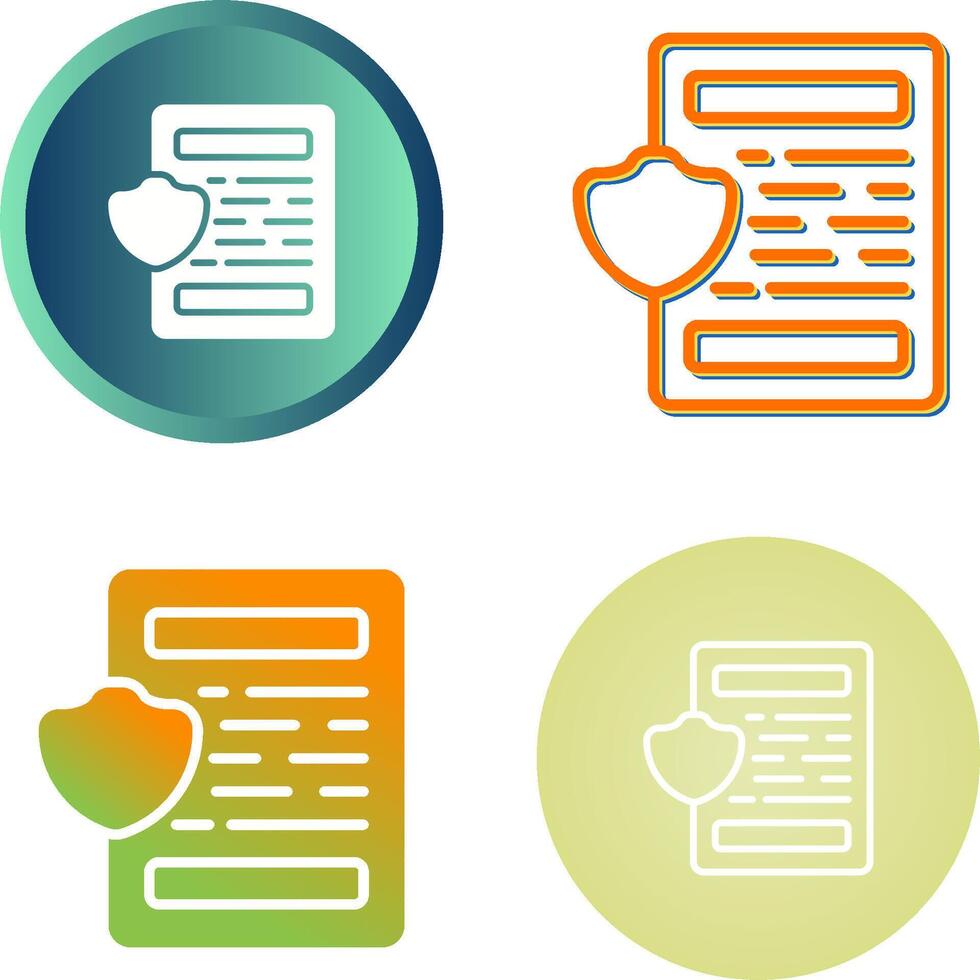 Document Vector Icon