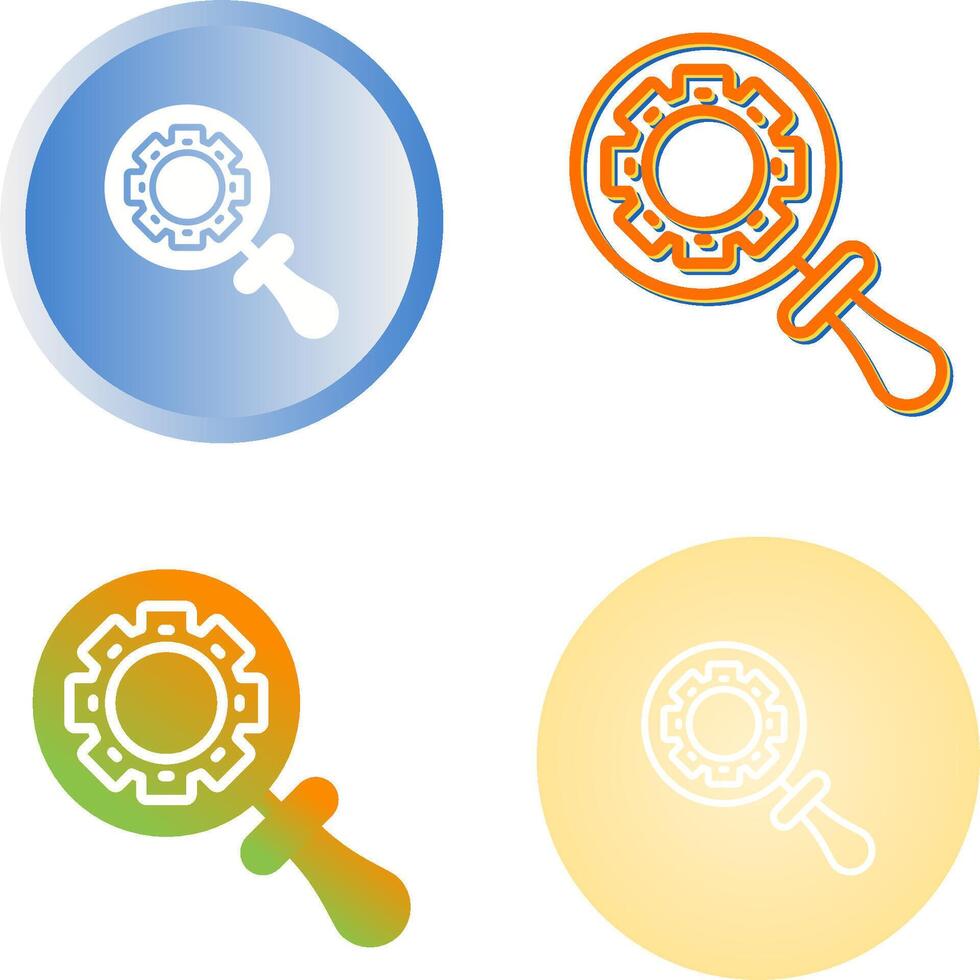 Magnifying Glass Vector Icon