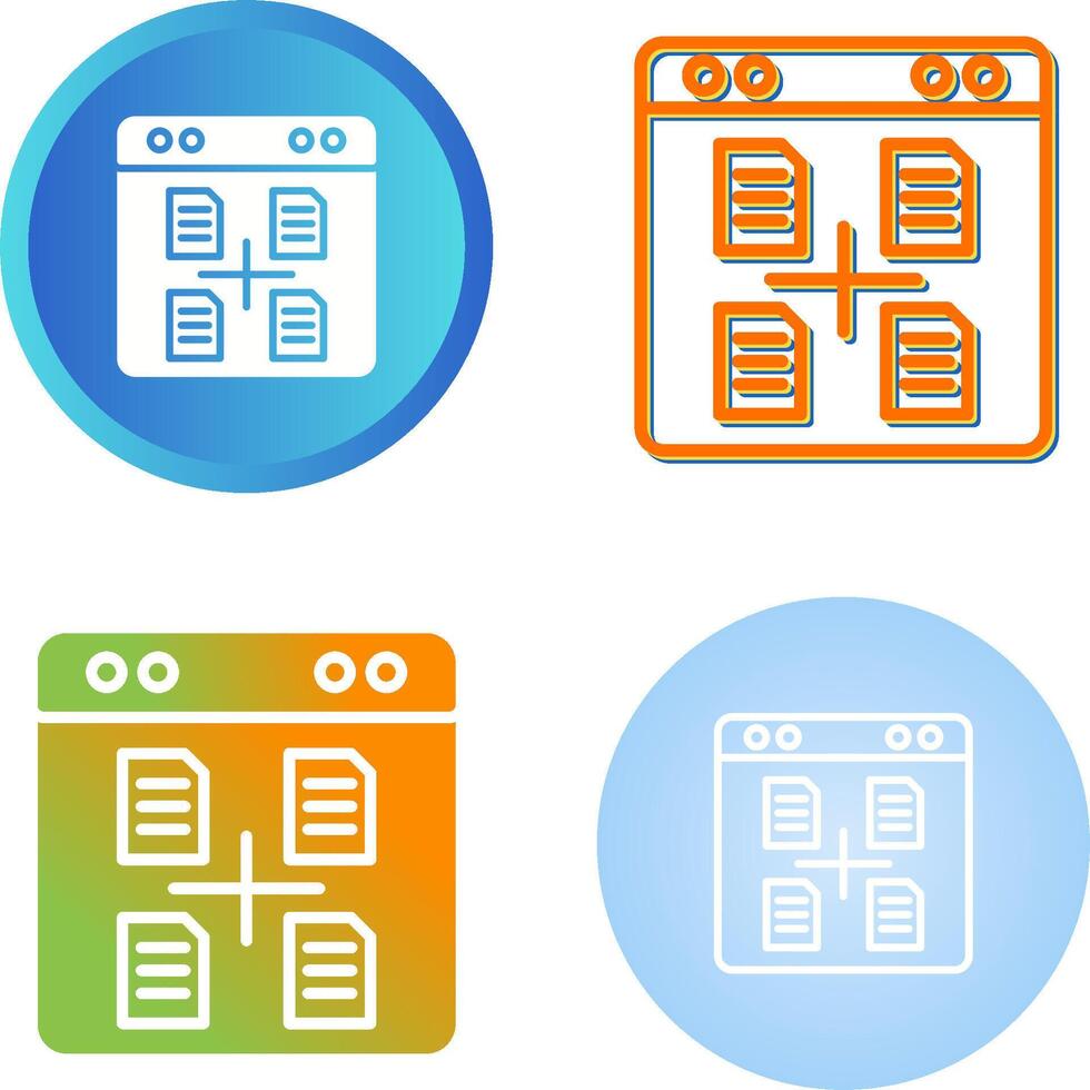 File Explorer Vector Icon