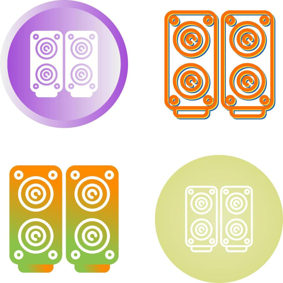 Speakers Vector Icon