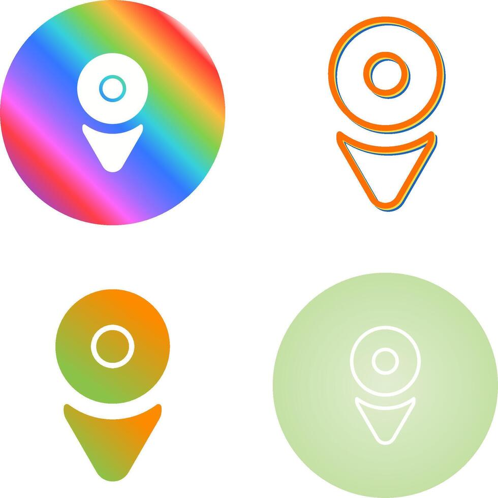 Scroll Down Vector Icon