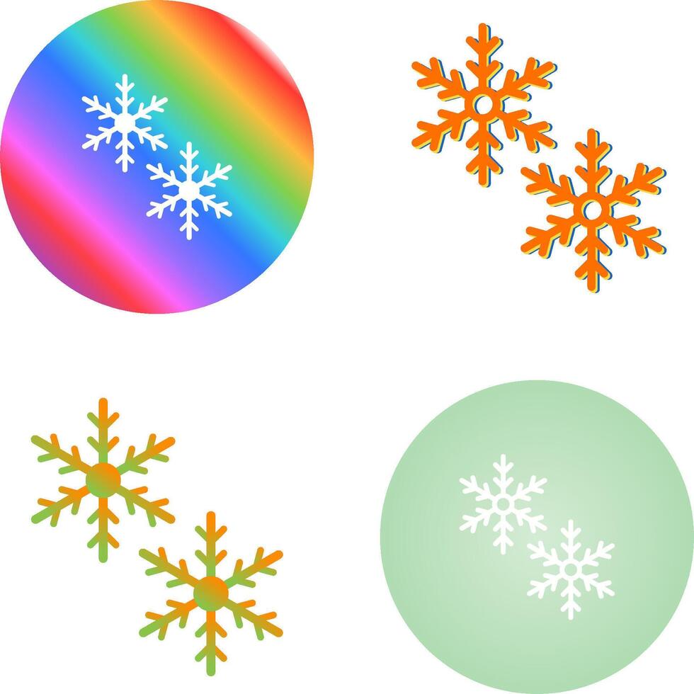 Snowflakes Vector Icon