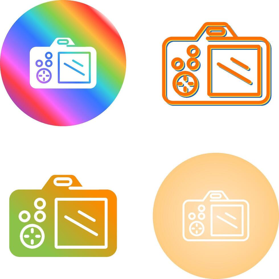 Dslr Camera Vector Icon