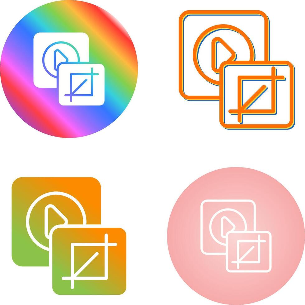 Crop Vector Icon