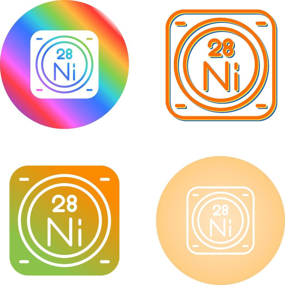 Nickel Vector Icon