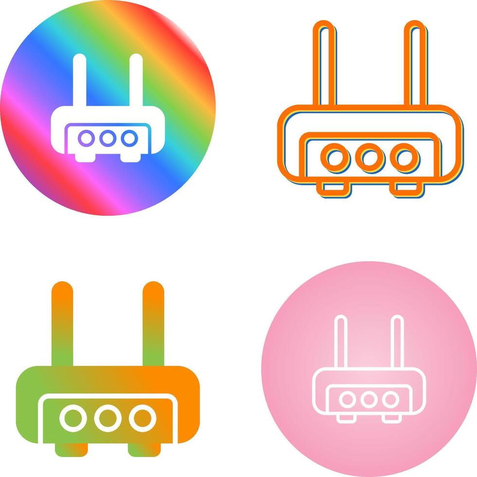 Router Vector Icon