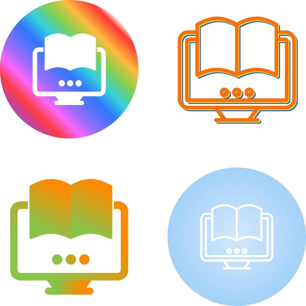 Manual Book Vector Icon