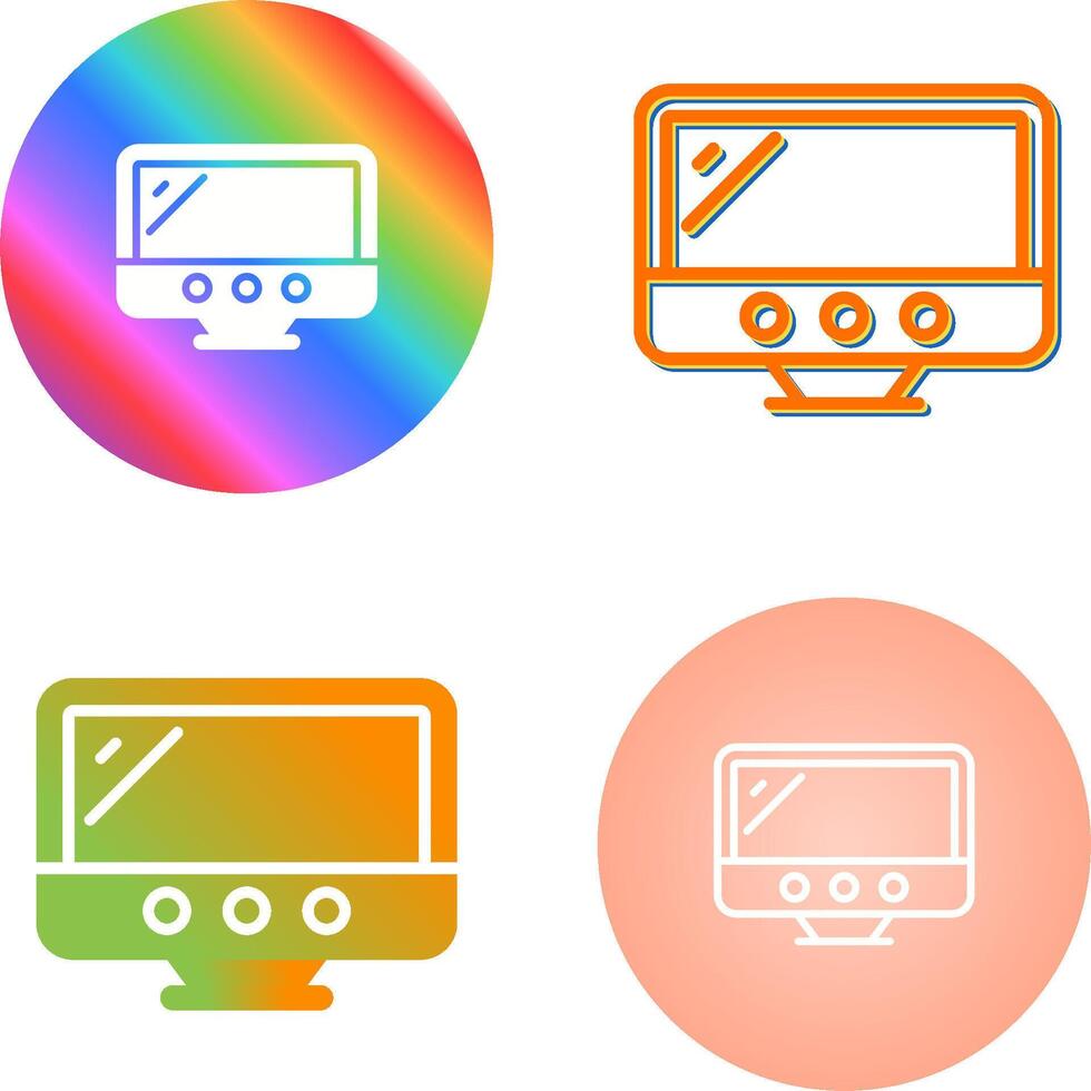 Desktop Vector Icon