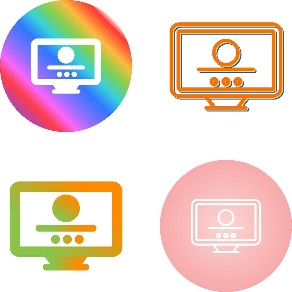 Desktop Vector Icon