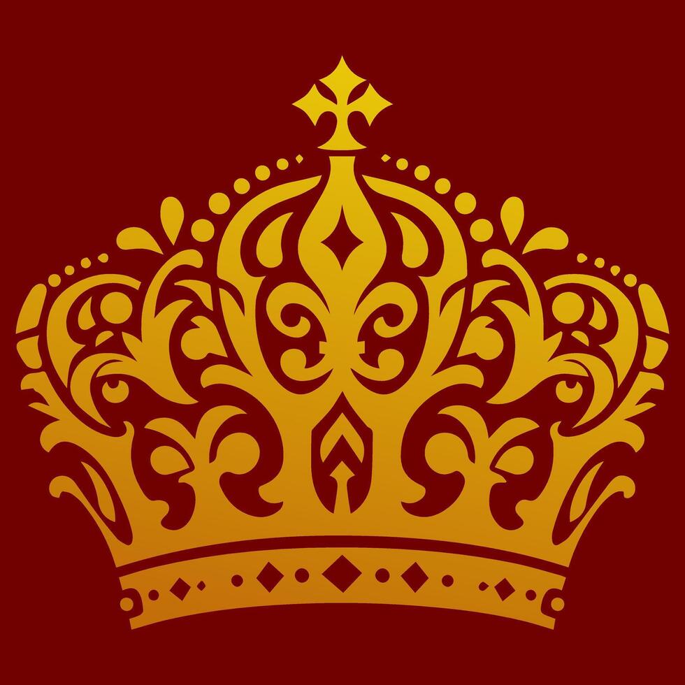 Illustration vector graphic of prince crown design. Perfect for social media design.