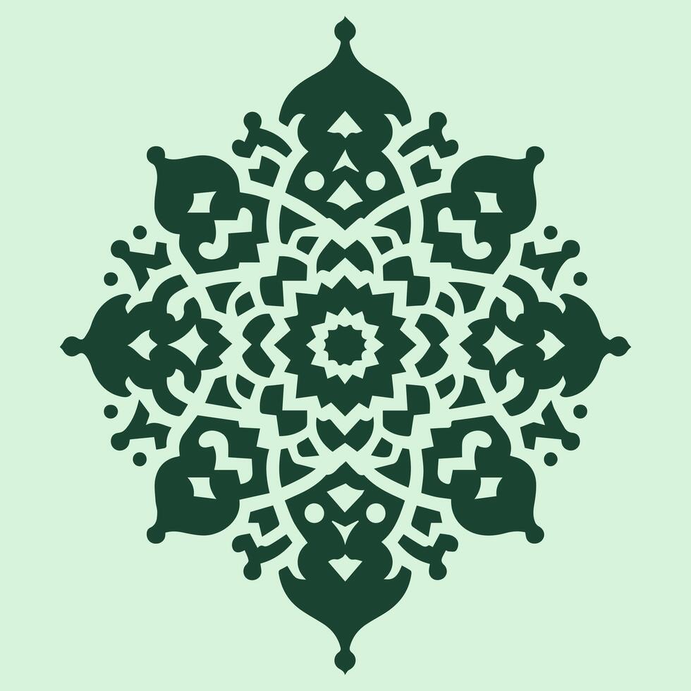 Illustration vector graphic of islamic pattern design. Perfect for a background design.