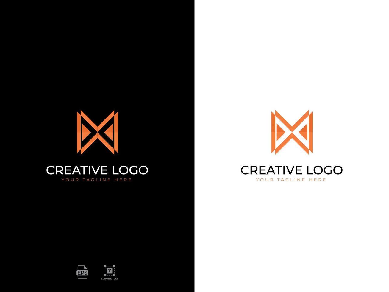 Alphabet X Modern Letter Logo vector