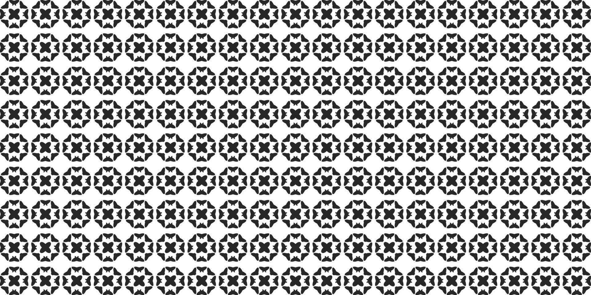 Bold black and white geometric pattern. seamless and endlessly versatile. Perfect for fabric, wallpaper, and more vector