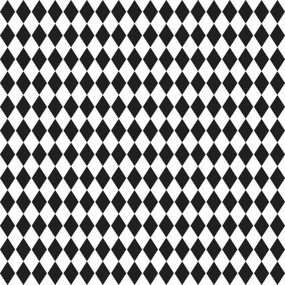 Harlequin Seamless Pattern. Rhombus Background Vector