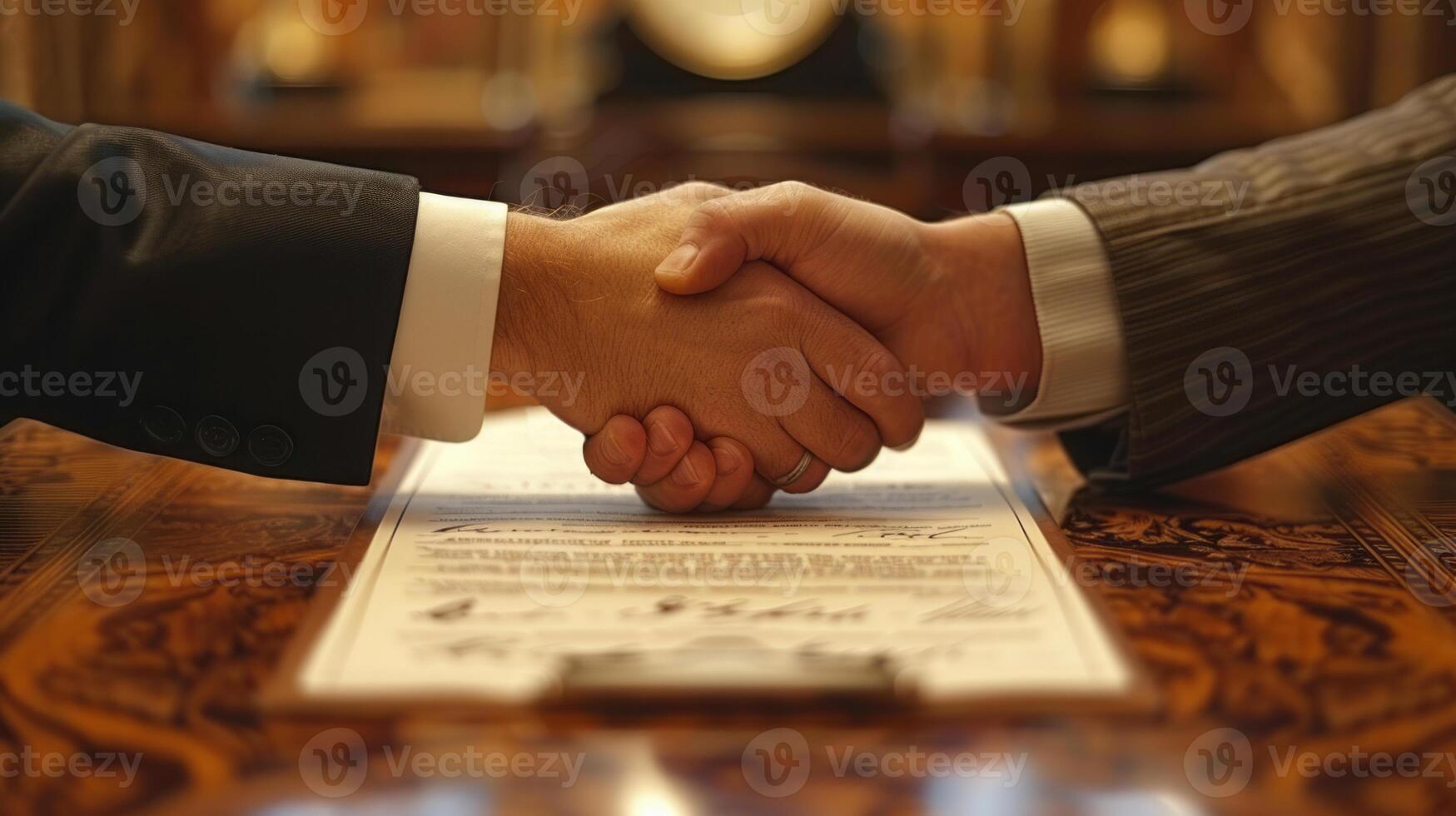 AI generated Handshake of Accord photo