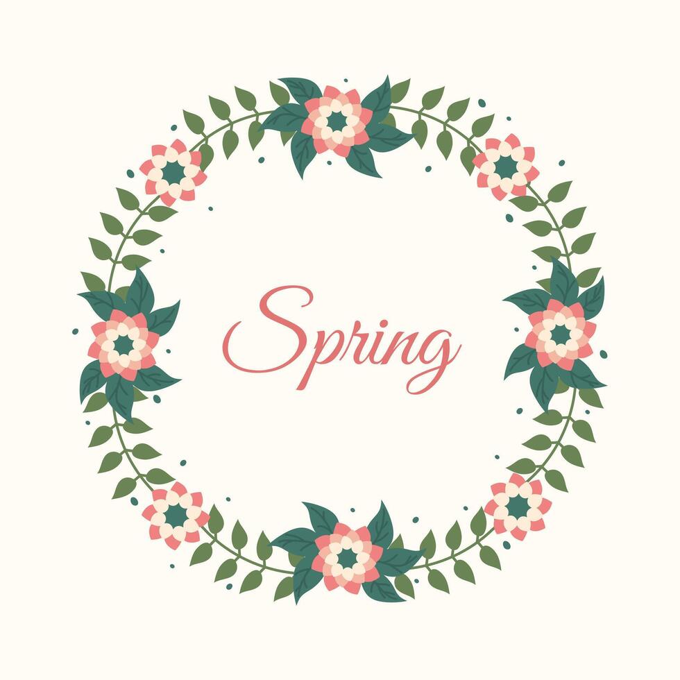 Set of hand drawn Spring floral backgrounds. Simple Botanical elements, plants and leaves in Doodle style for social media posts or greeting cards. Postcard templates with Flowers frame, heart shape. vector