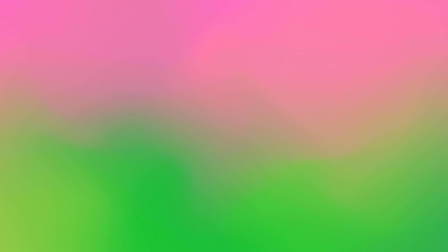 Abstract Blurry Spring background. Color transition, gradient from green to pink. Gentle trendy backdrop with Copy space vector