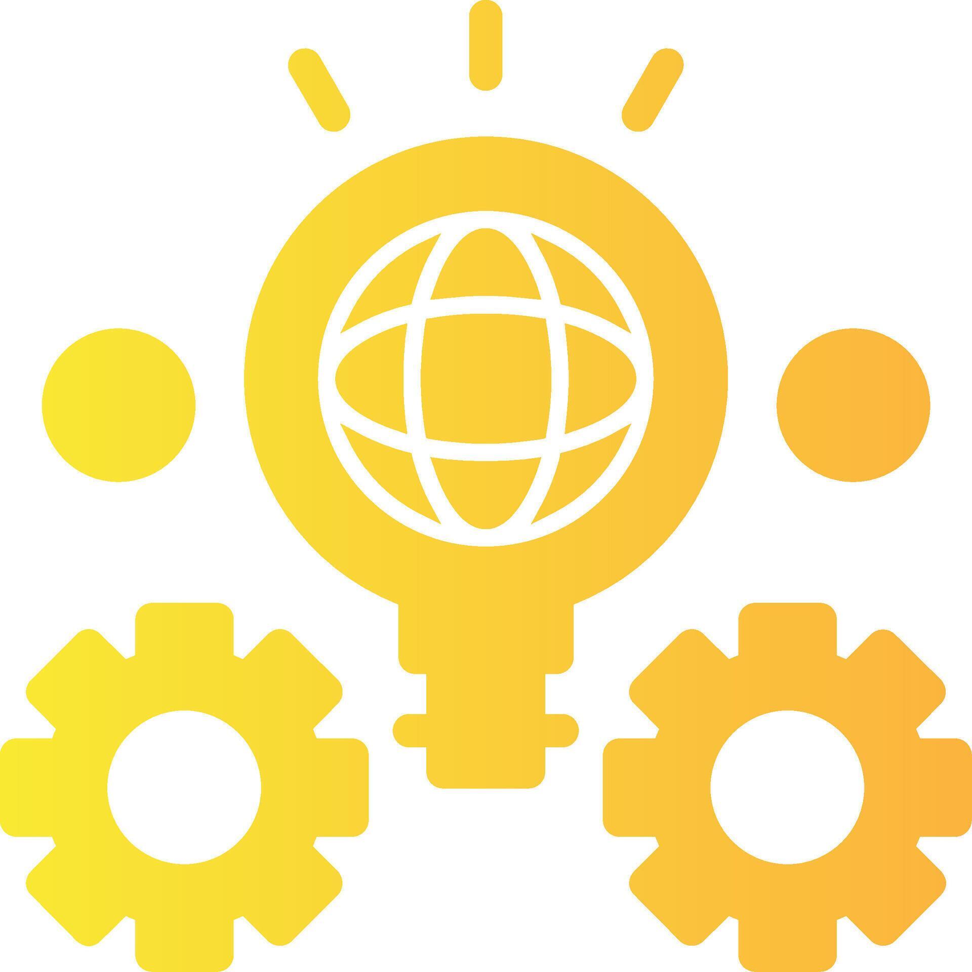 Innovation Solid Multi Gradient Icon 40942576 Vector Art at Vecteezy