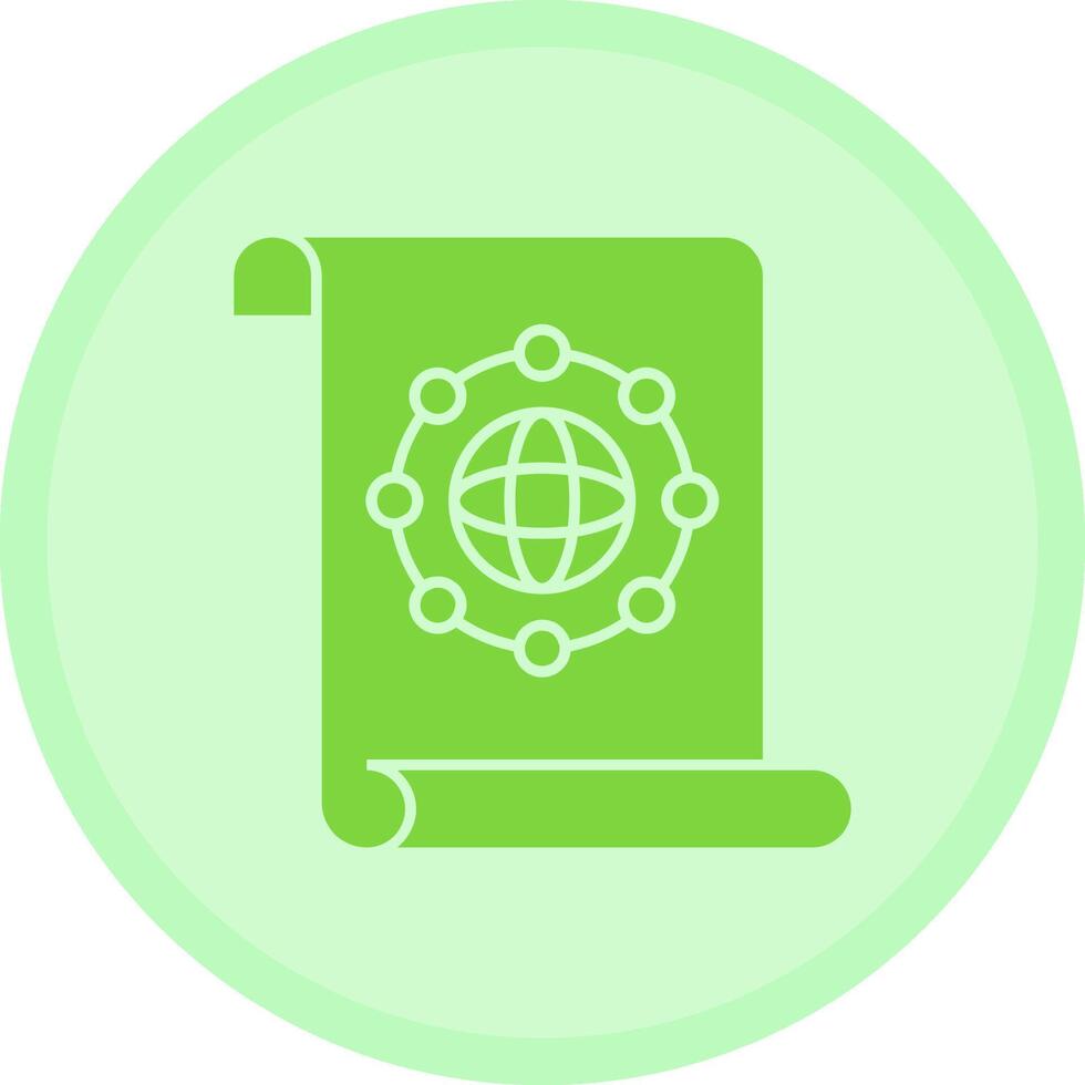 Unity Quest Multicolor Circle Icon vector