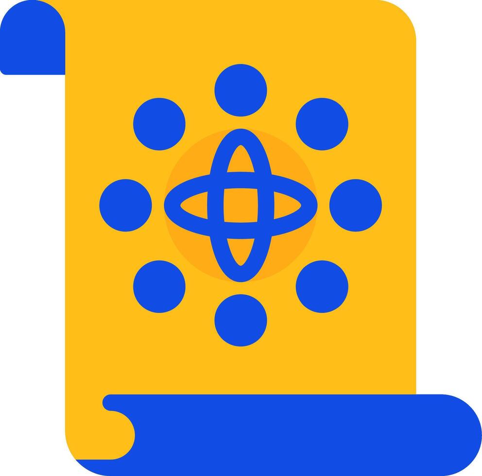 Unity Quest Flat Two color Icon vector
