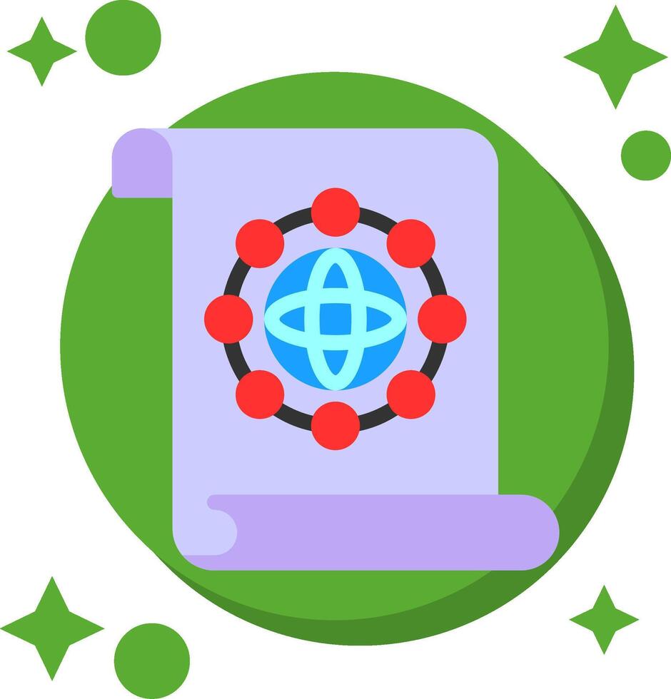 Unity Quest Tailed Color Icon vector