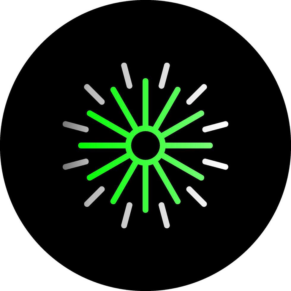 Spark Soar Dual Gradient Circle Icon vector