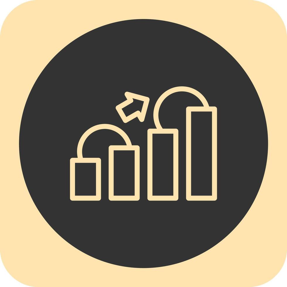 Shift Stride Linear Round Icon 40945933 Vector Art at Vecteezy