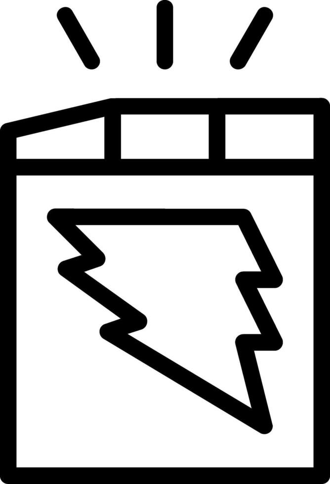 Shift Stride Line Icon vector