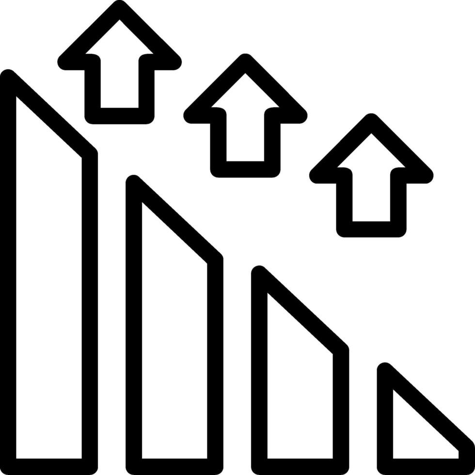Elevate Edge Line Icon vector