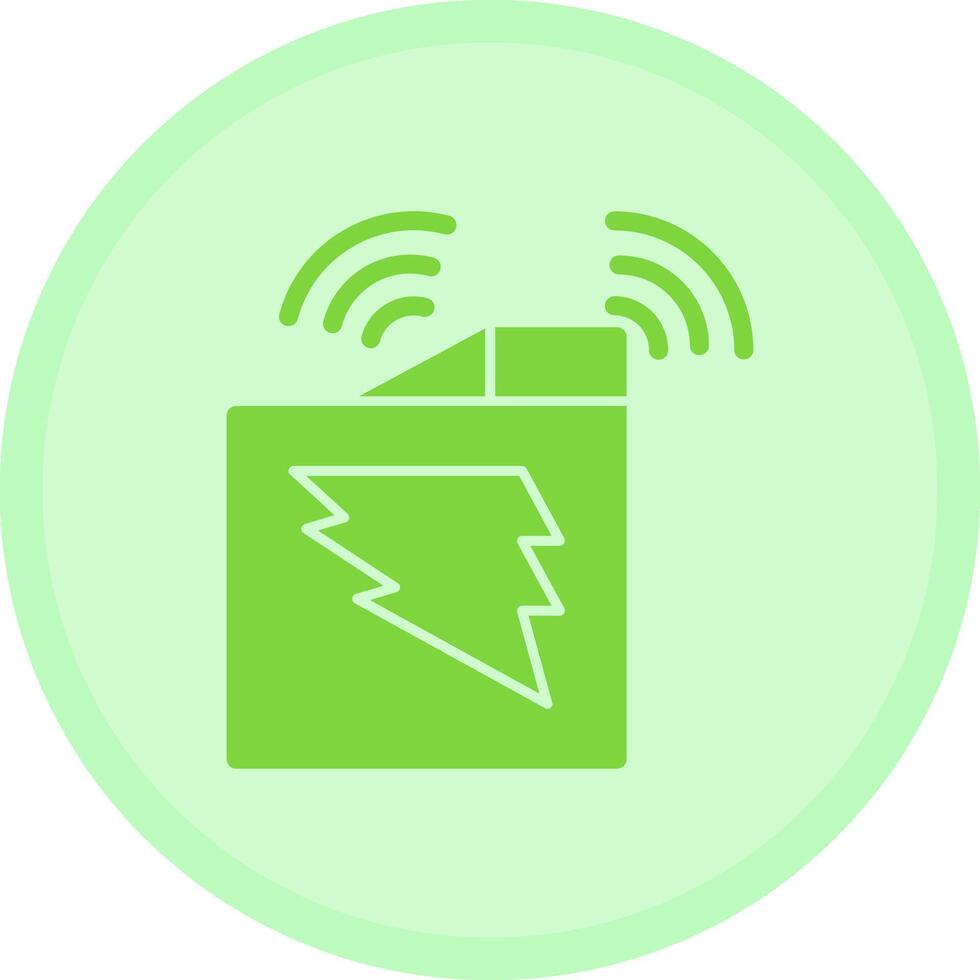 Shift Stride Multicolor Circle Icon vector