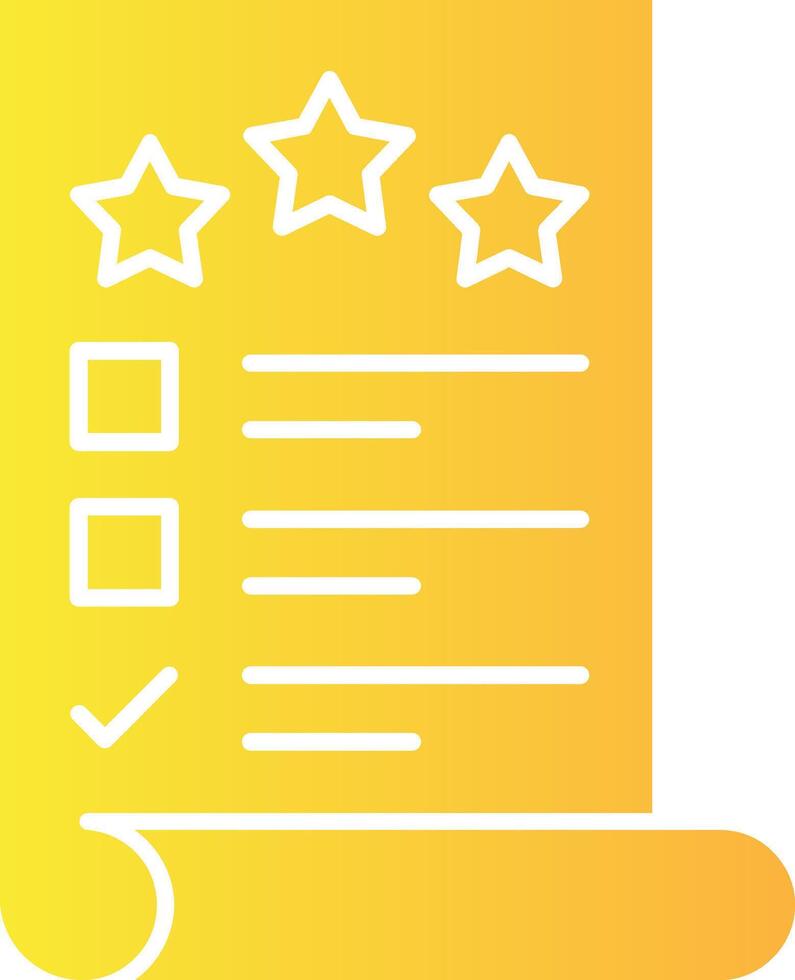 Quality Control Solid Multi Gradient Icon vector