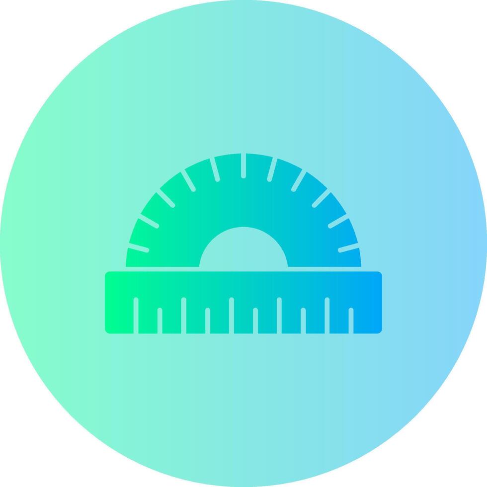 Scale Gradient Circle Icon vector