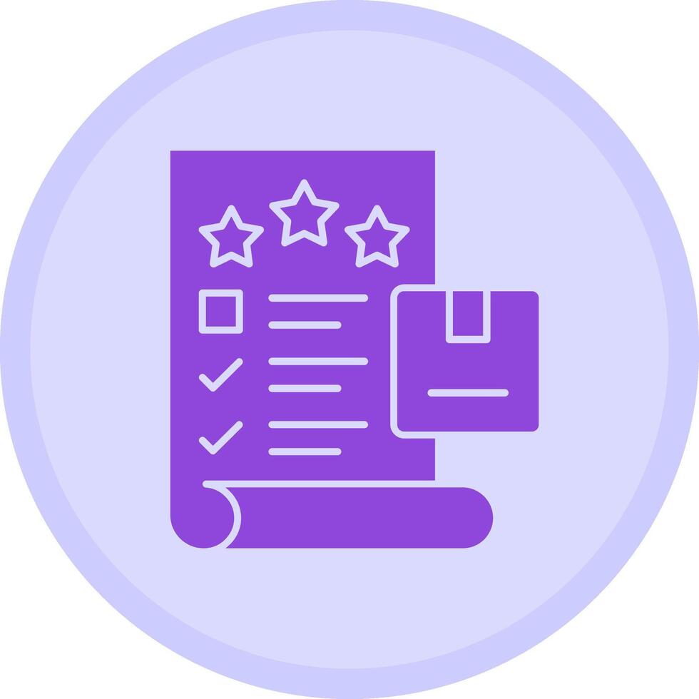 Quality Check Multicolor Circle Icon vector