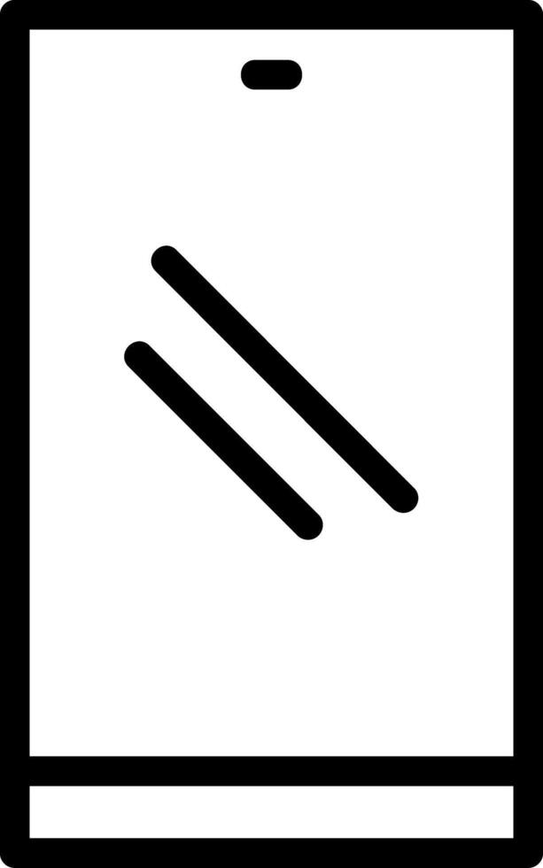 Smartphone Line Icon vector