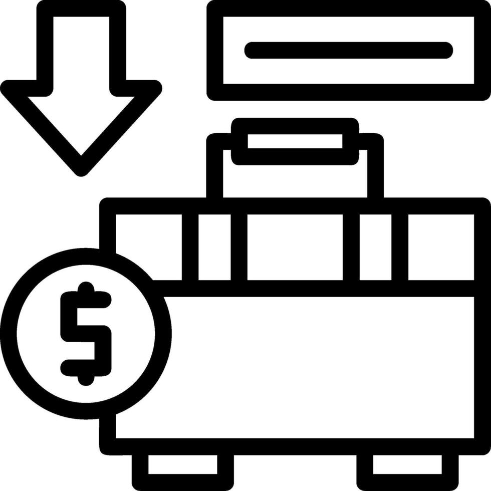 Opportunity Line Icon vector
