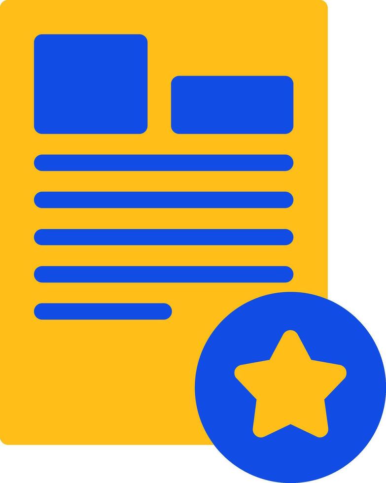 Feedback Flat Two color Icon vector