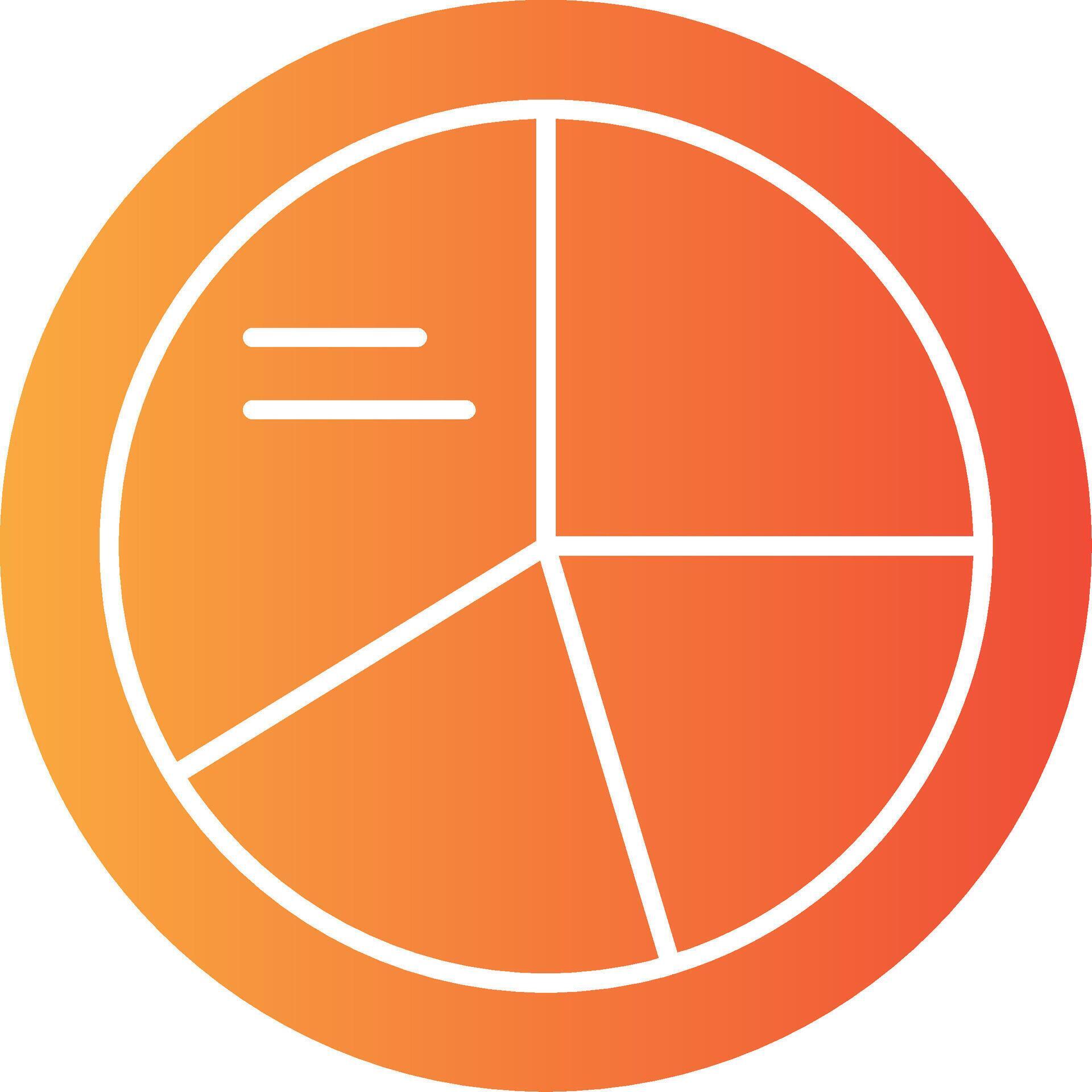 Pie Chart Solid Multi Gradient Icon 40949051 Vector Art at Vecteezy