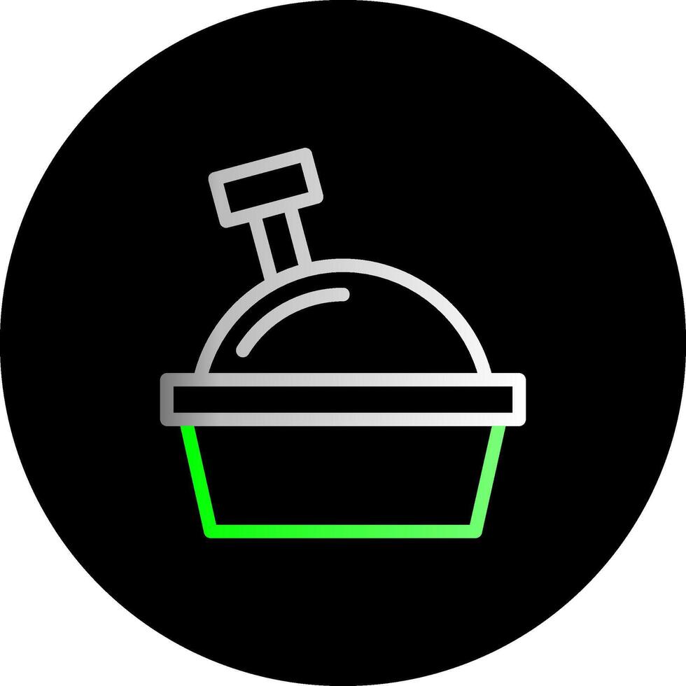 Sandbox Dual Gradient Circle Icon vector