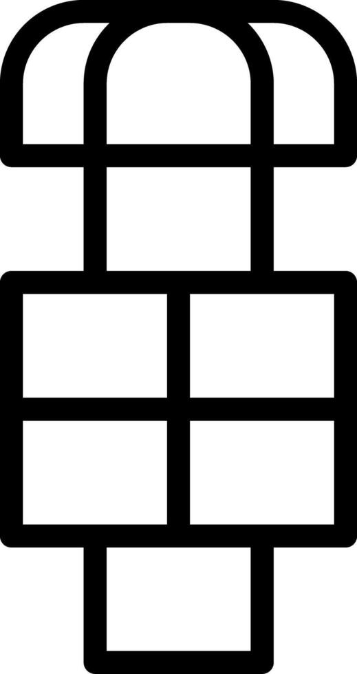 Hopscotch Line Icon vector